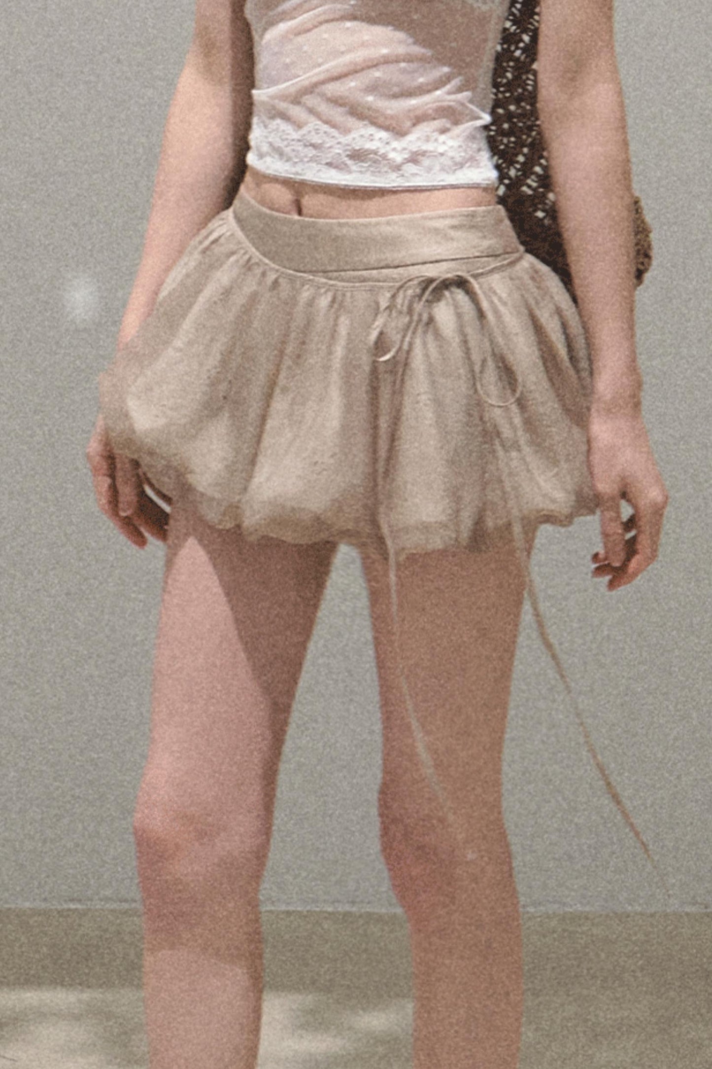 Floral Peplum Culottes Skirt Set