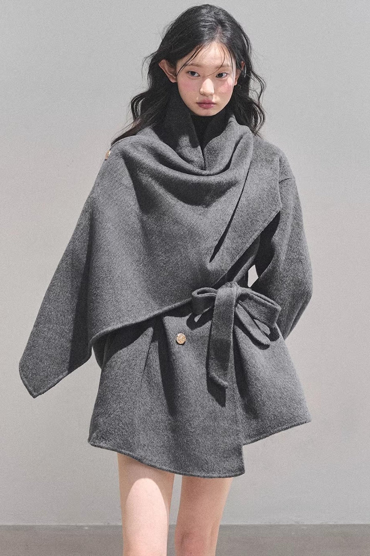 Hepburn Double-Sided Wool Coat