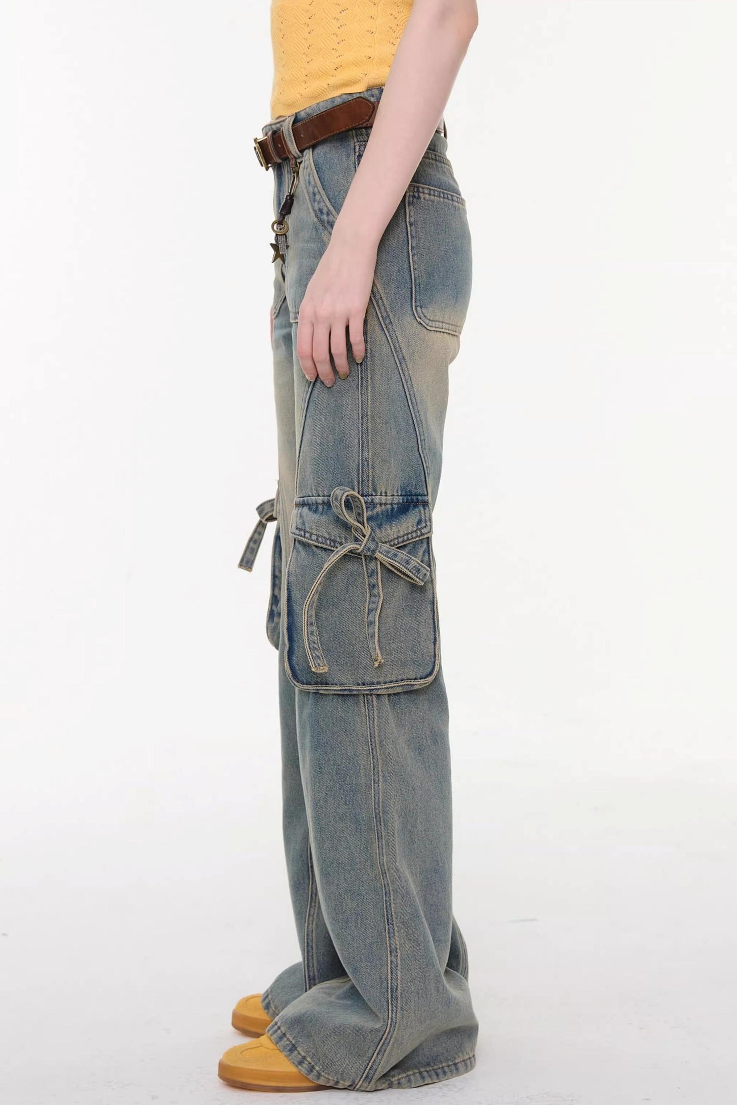 Butterfly Edge Flared Jeans