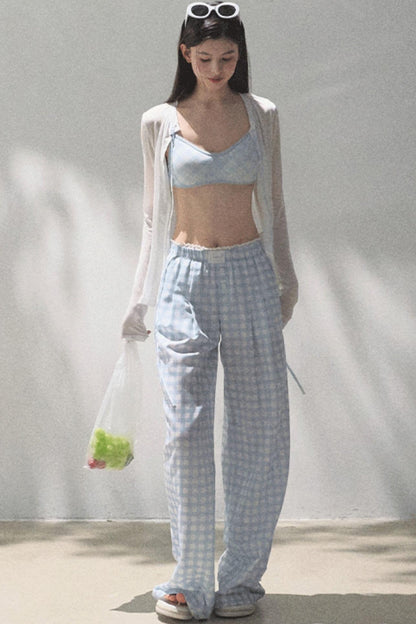 Stretch Chambray Camisole Set