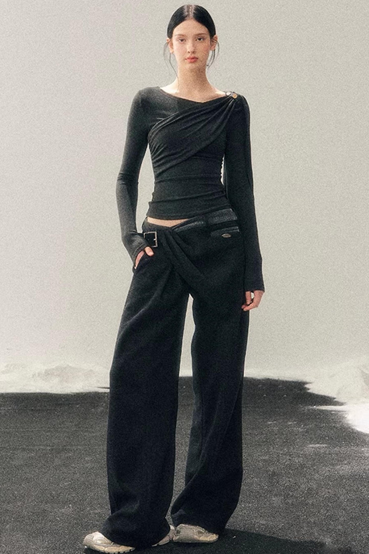 French Ribbon Design Blouse