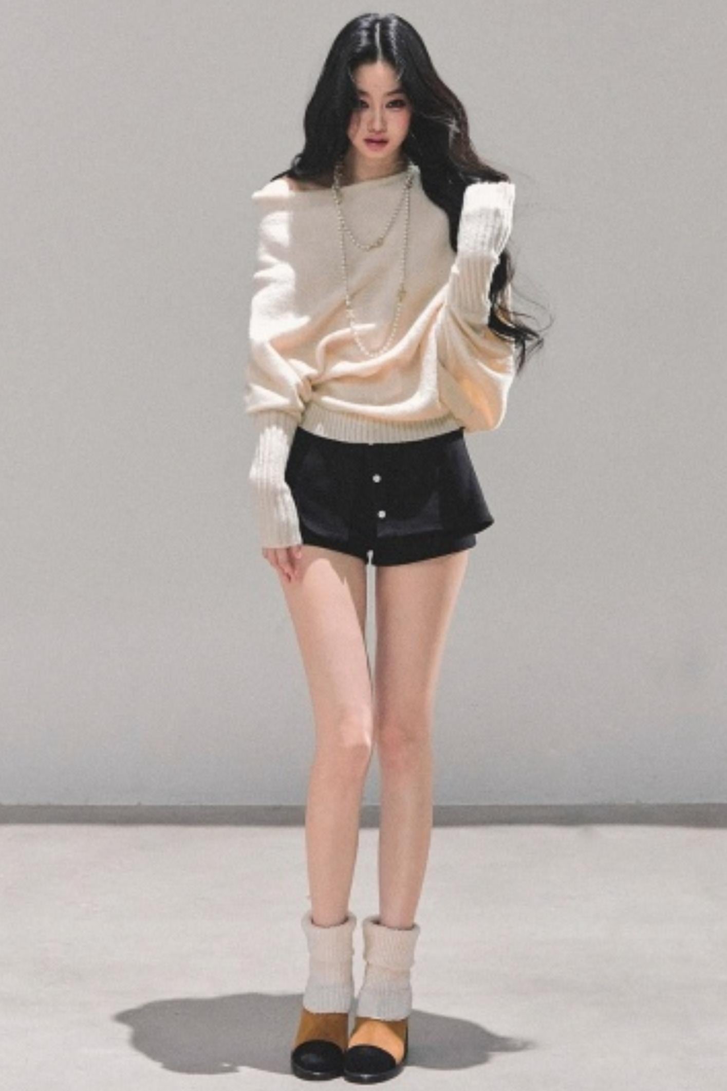 Minimalist French Knit Sweater