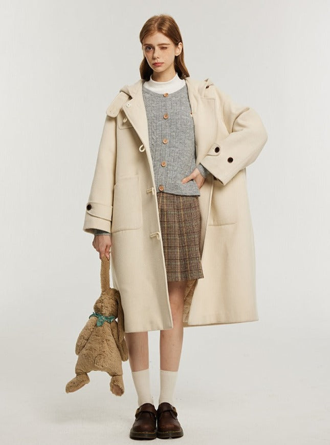 Retro College Style Coat