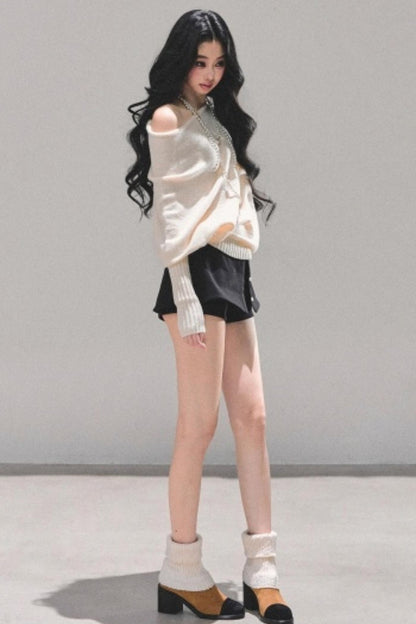 Minimalist French Knit Sweater