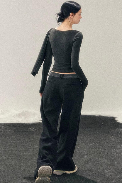 French Ribbon Design Blouse