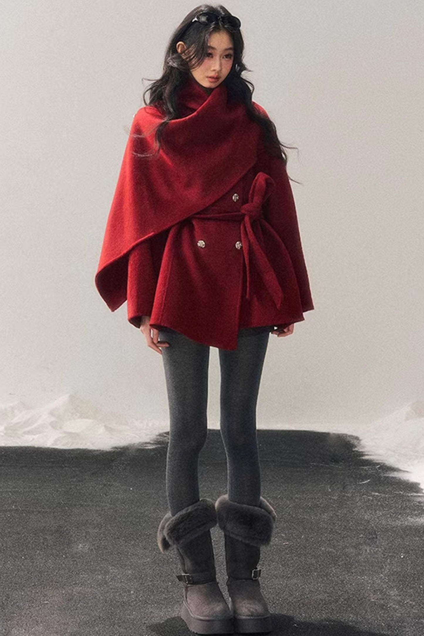 Hepburn Double-Sided Wool Coat