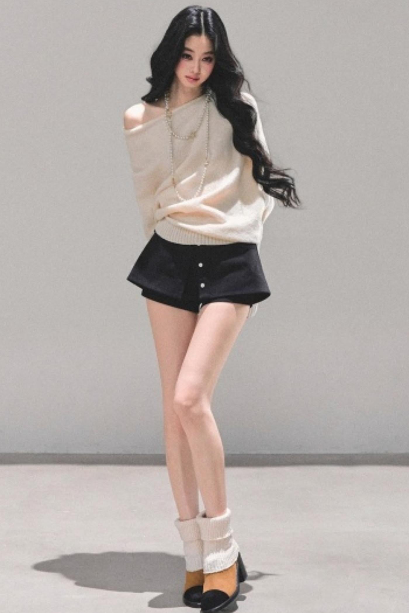 Minimalist French Knit Sweater