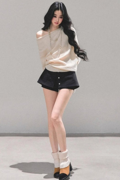 Minimalist French Knit Sweater