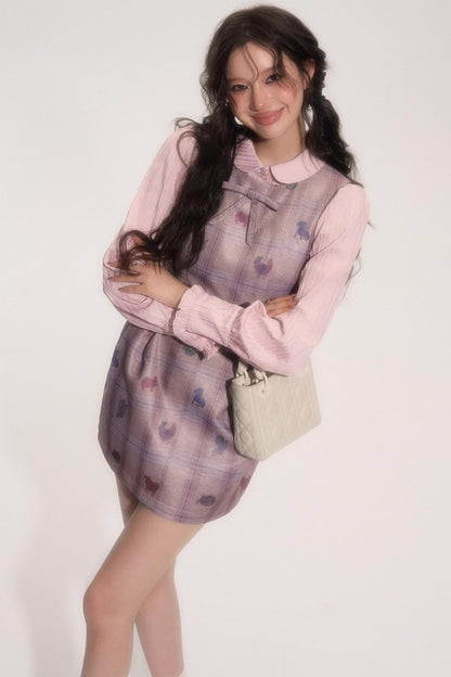 Fairy Tale A-Line Vest Dress Set-Up