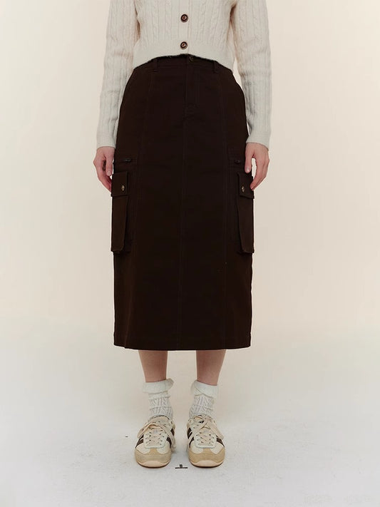 Cargo Retro Pocket Skirt