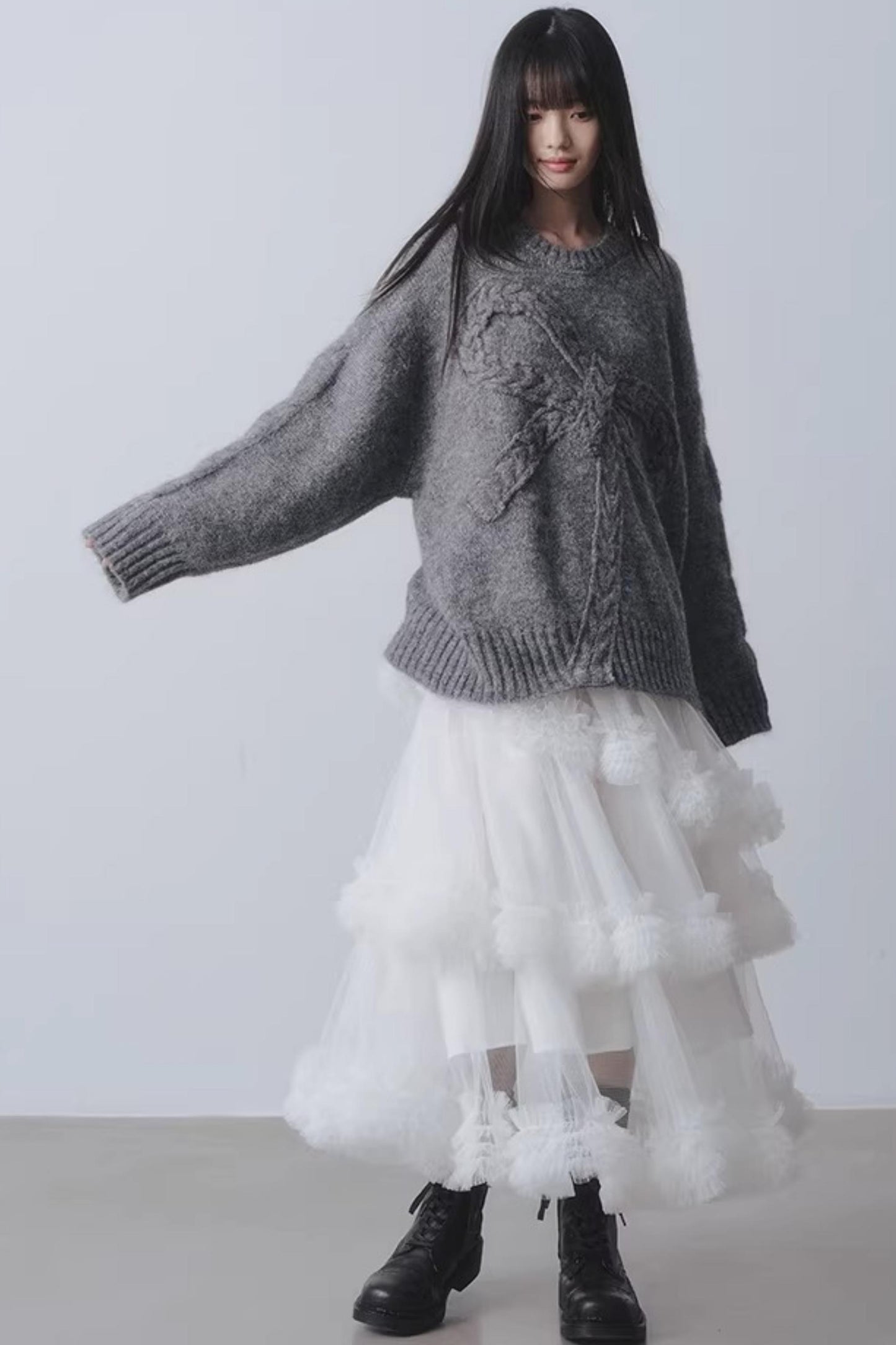 Winter Gift Bow Sweater