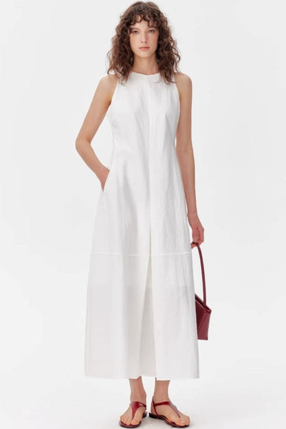 Sleeveless Waist Detail Dress