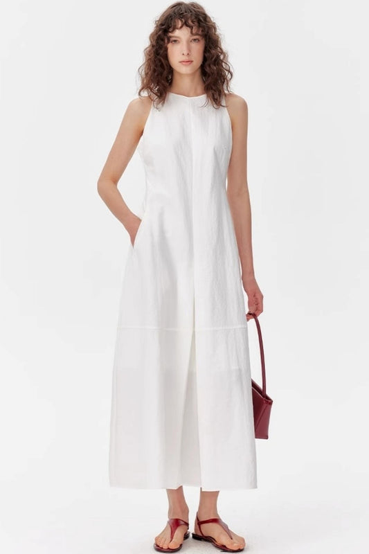 Sleeveless Waist Detail Dress