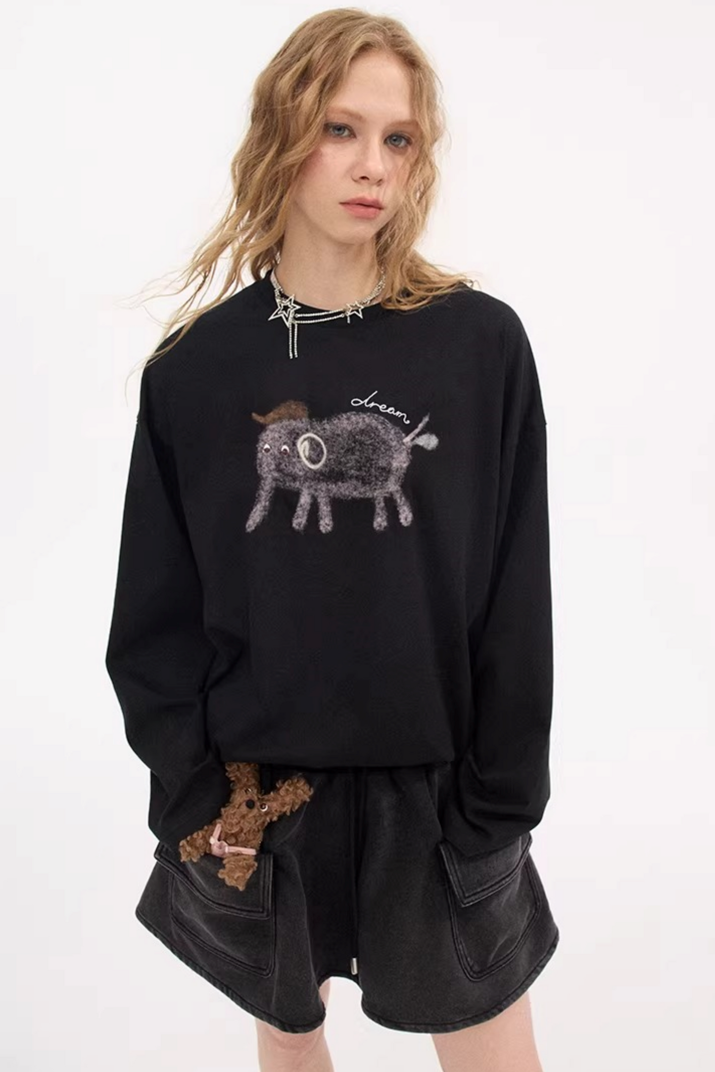 Baby Elephant Cotton Blouse