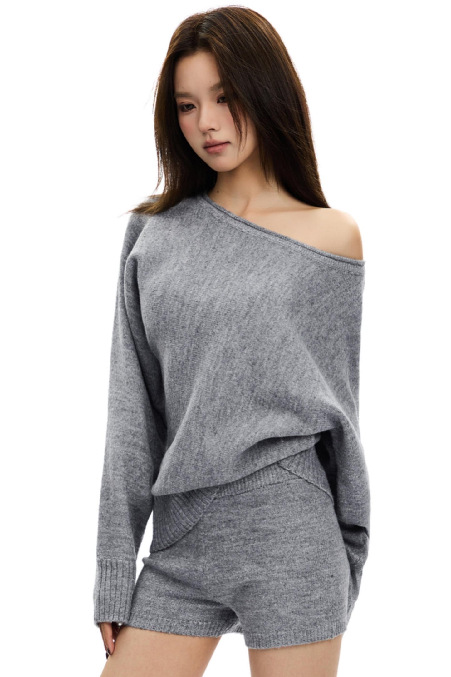 Cozyfit Slouchy Pullover Sweater Set-Up