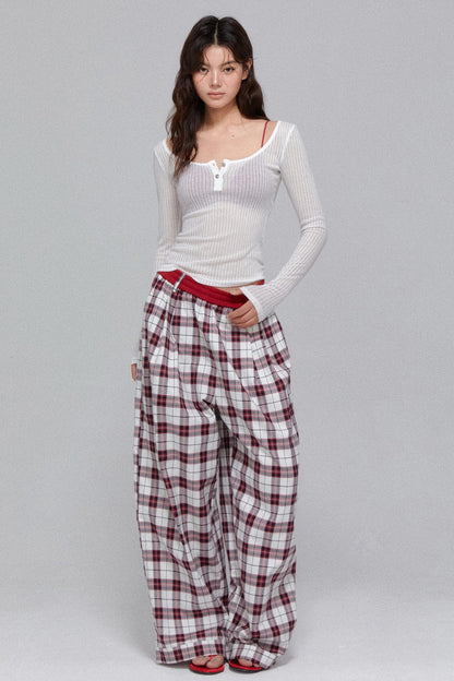 Slim Fit Long Sleeve Stripe Shirt