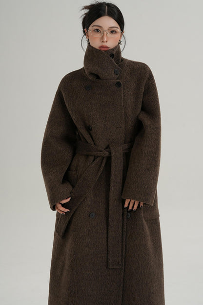 Square Wool Coat