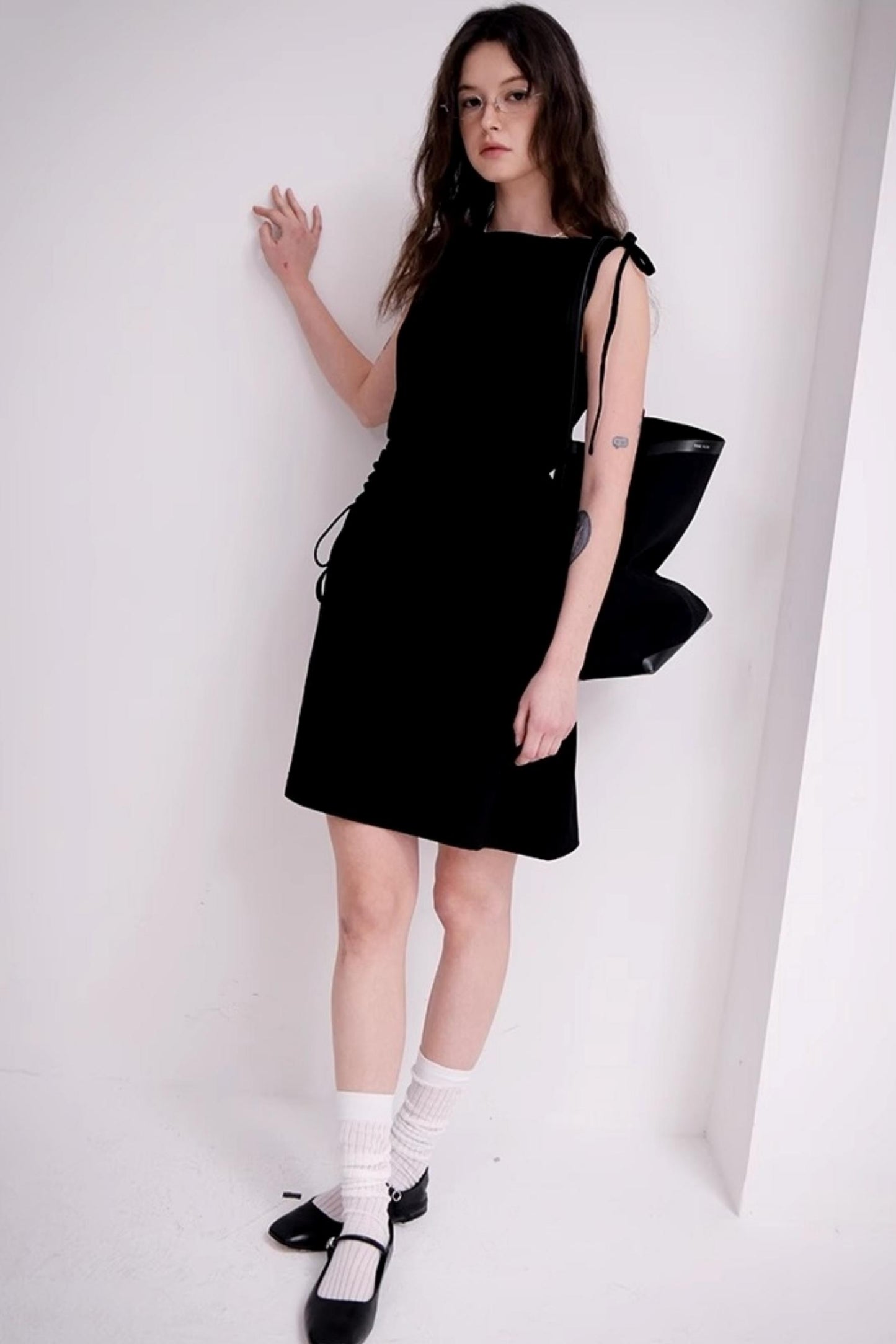 Asymmetric Knit Dress