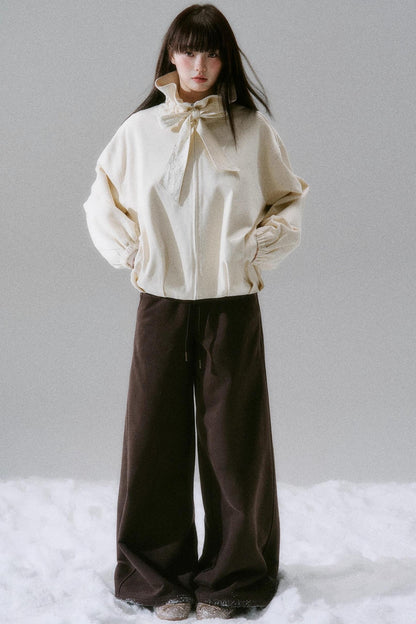 Caramel Croissant Patchwork Jacket