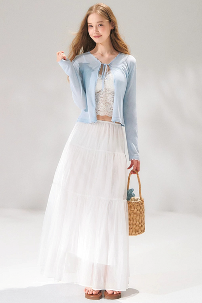Ice Silk Lace Cardigan