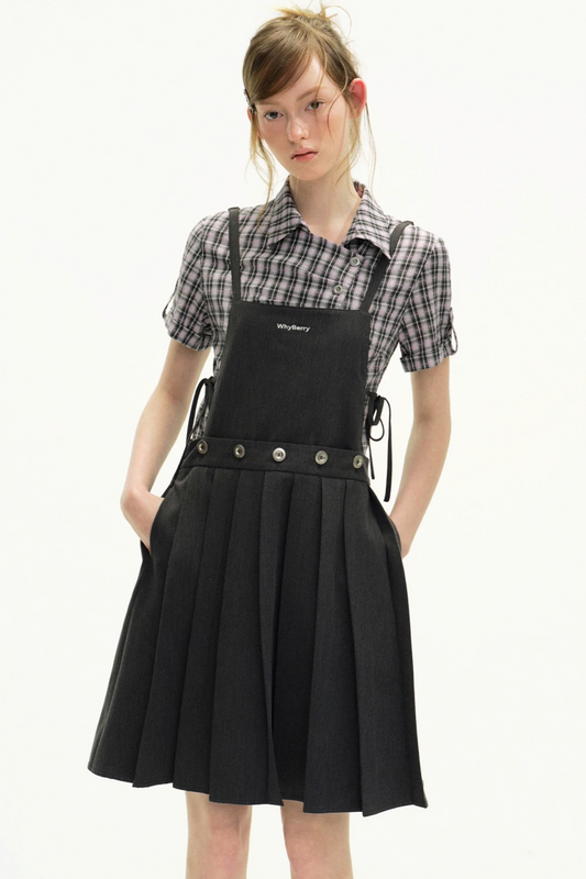 Holiday Reverie Pleated Dress
