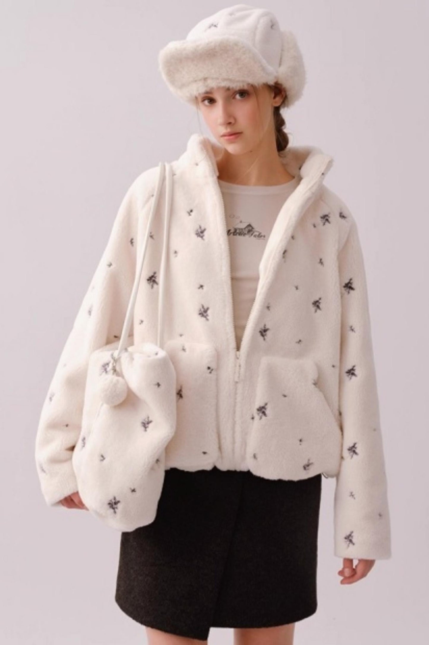 Endless Thoughts Floral Tote Bag