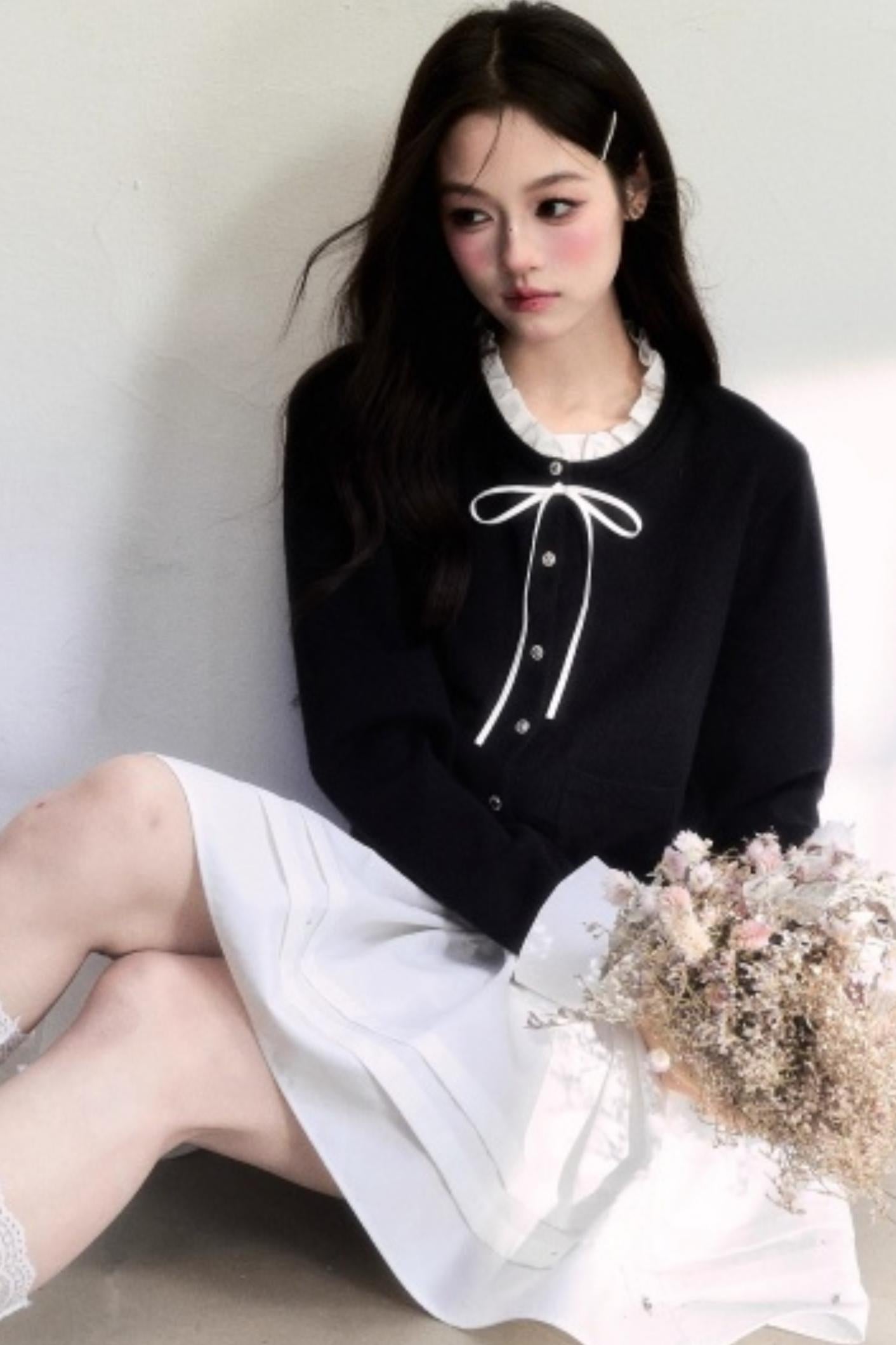 Sweetheart Ballet Cardigan Set-Up