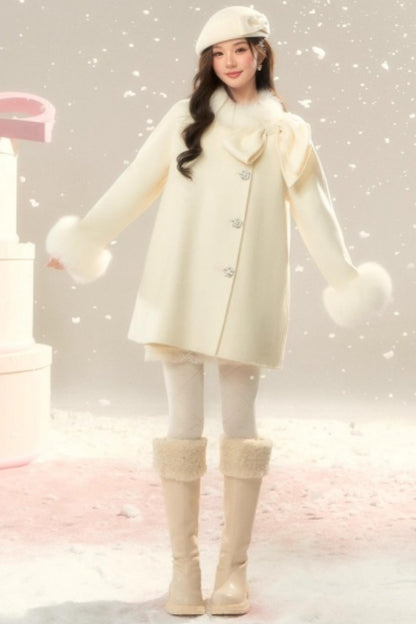 Fairy Woolen Lace Skirt