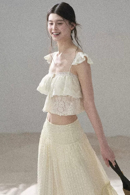 Misty Floral Lace Top