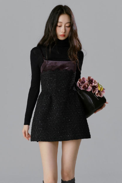 French Dinner Sequin Dress