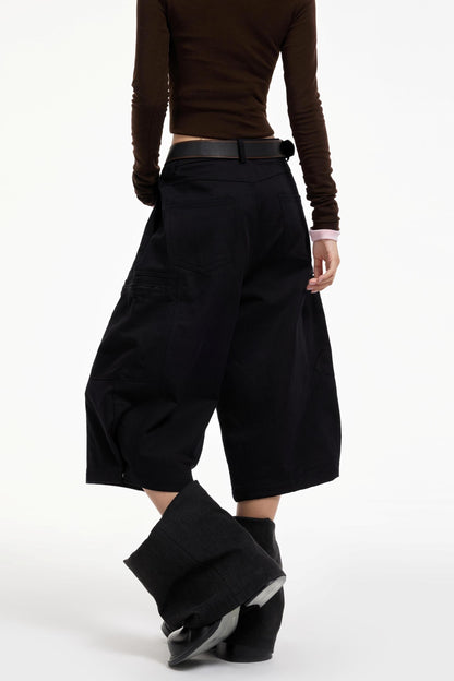 Black Wide-Leg Pants