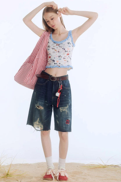 Vintage Denim Shorts