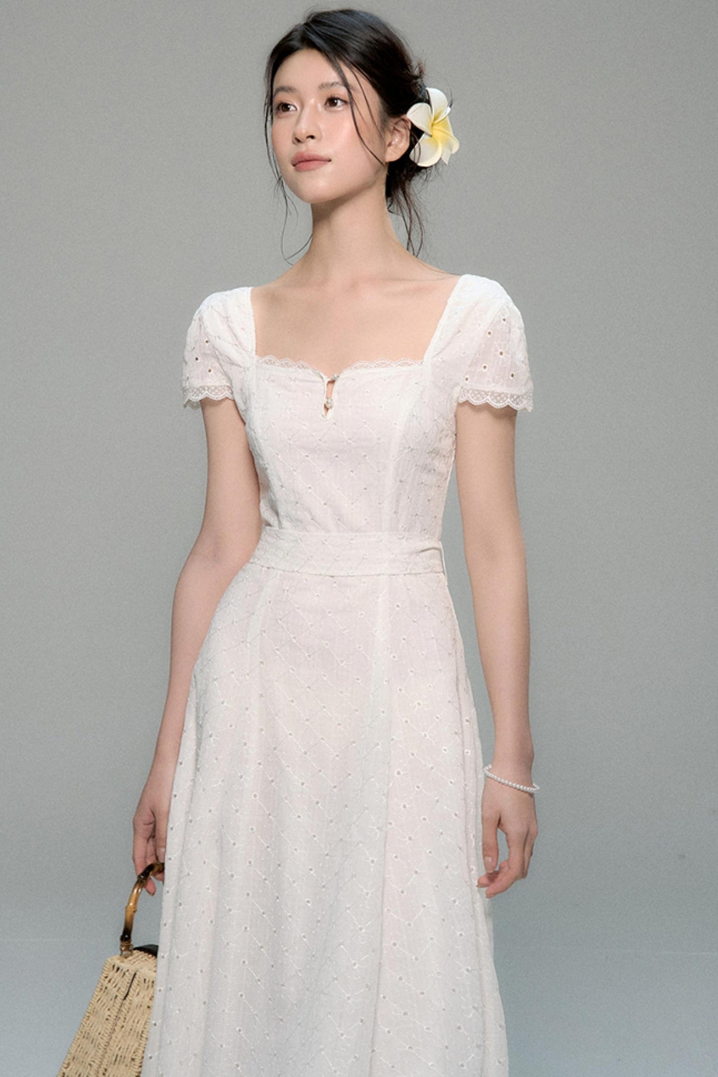 Elegance White Dress