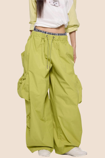 Retro Wide-Leg Pants
