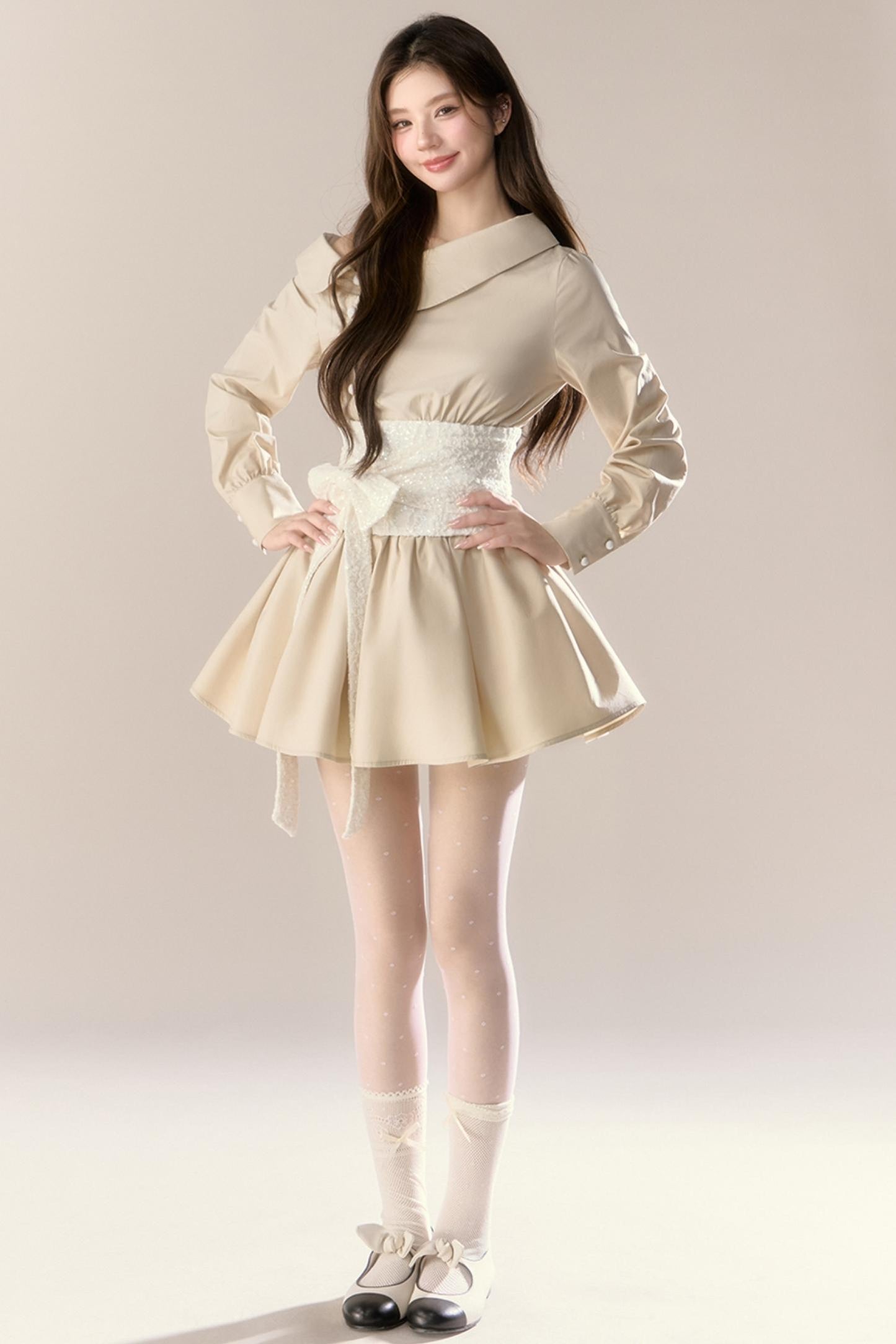 Heartbeat Shoulder Dress