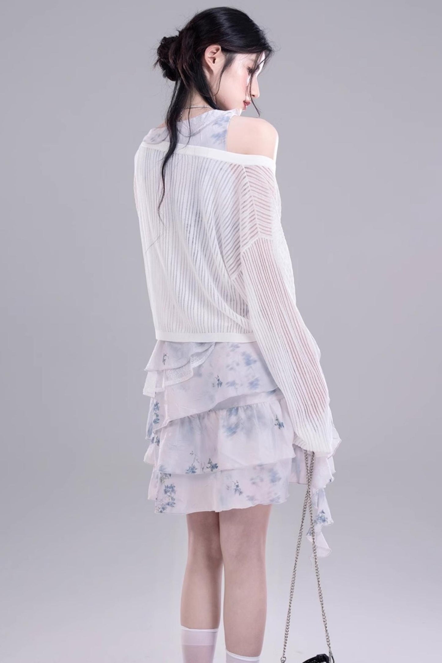 Ocean Shell Knit Cardigan