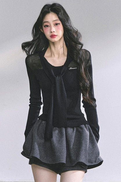 Desire Doll Knitted Waist Top