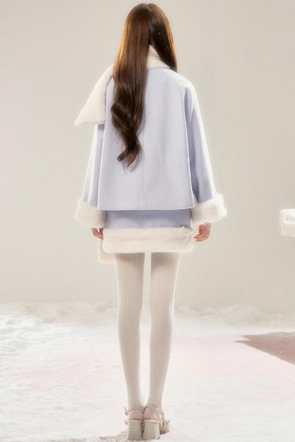 Hokkaido Tweed Coat and Skirt Set-Up