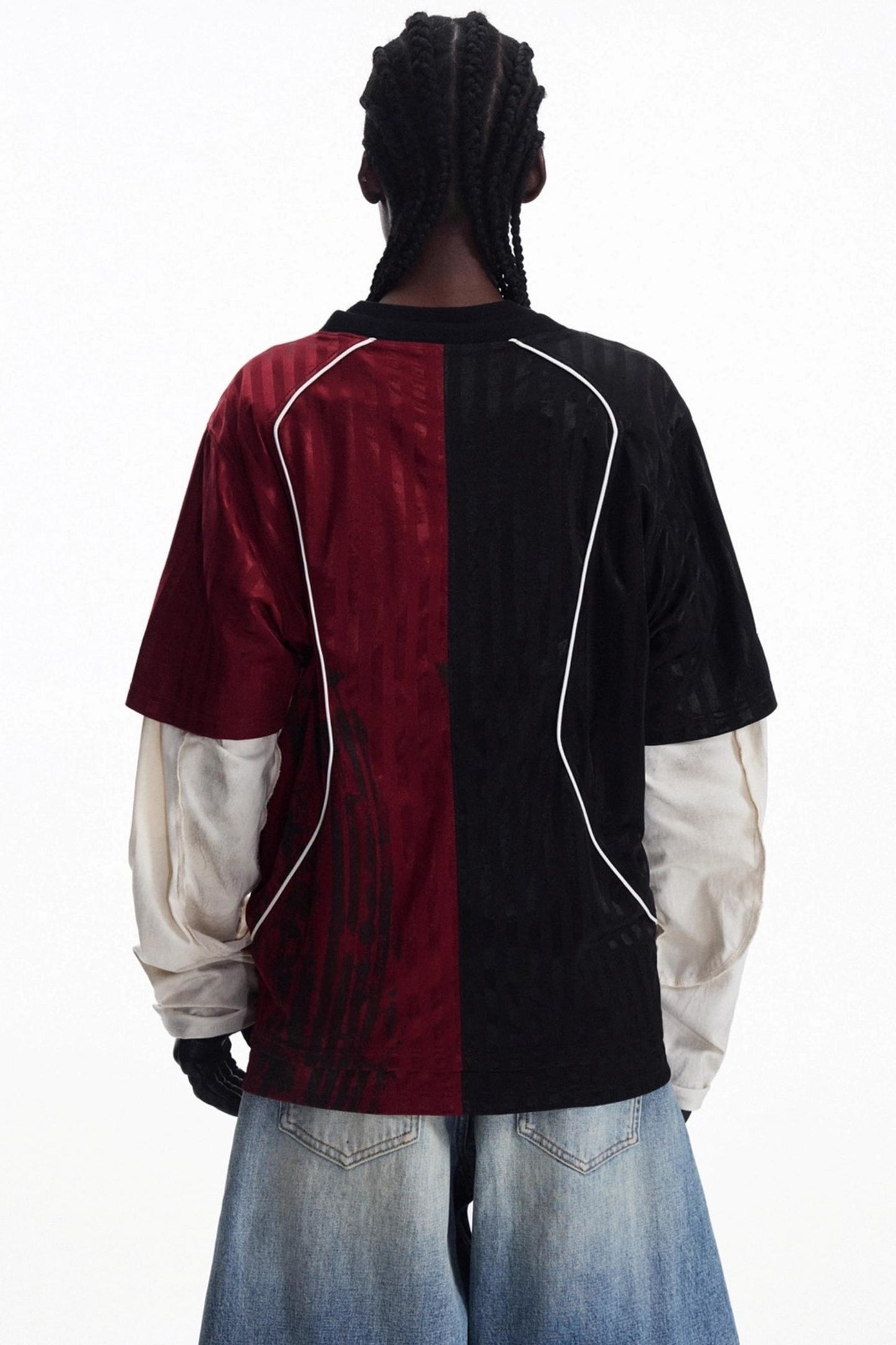 Vintage Crew Neck Jersey Top