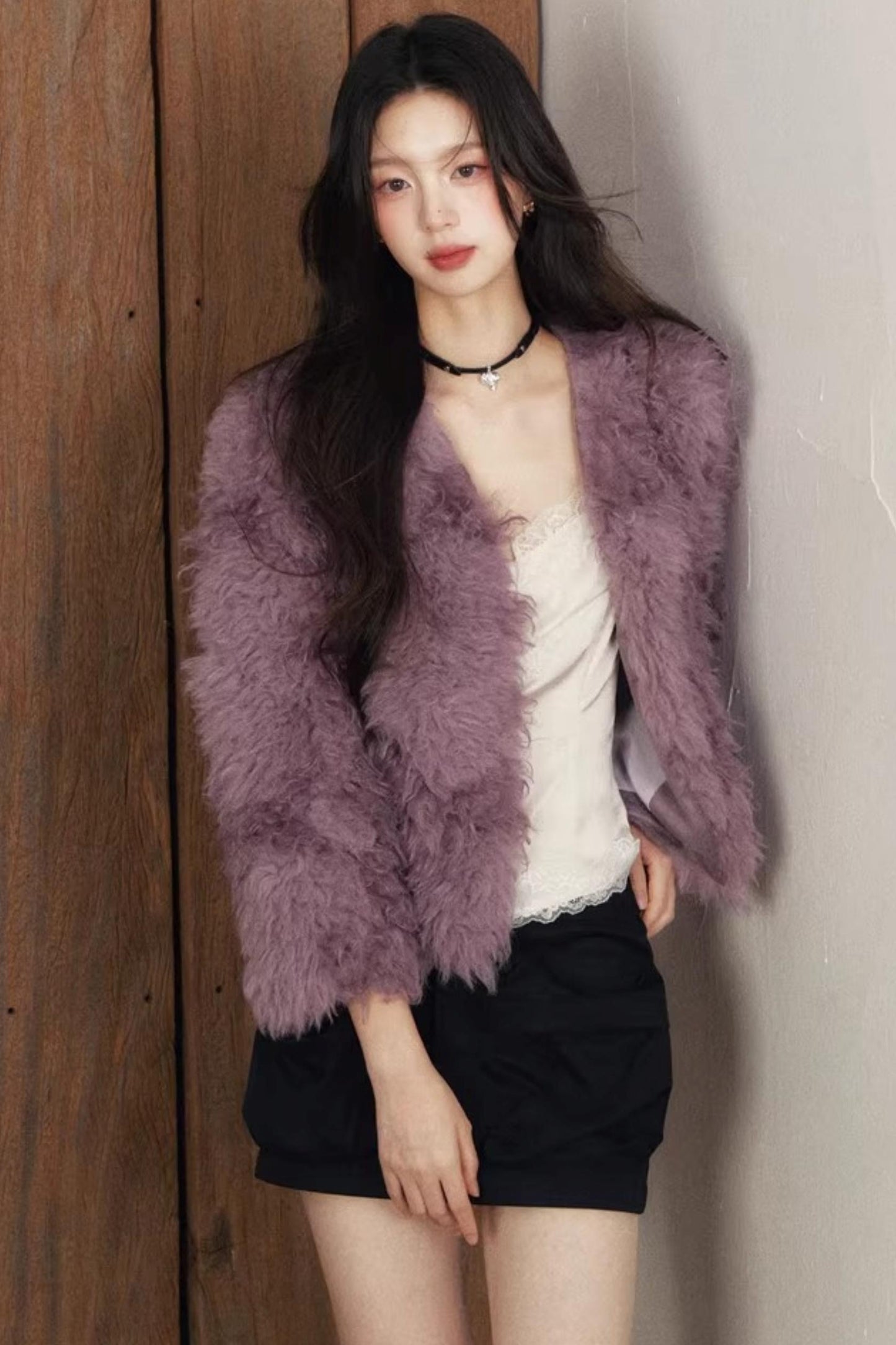 Beige Apricot Lace Camisole