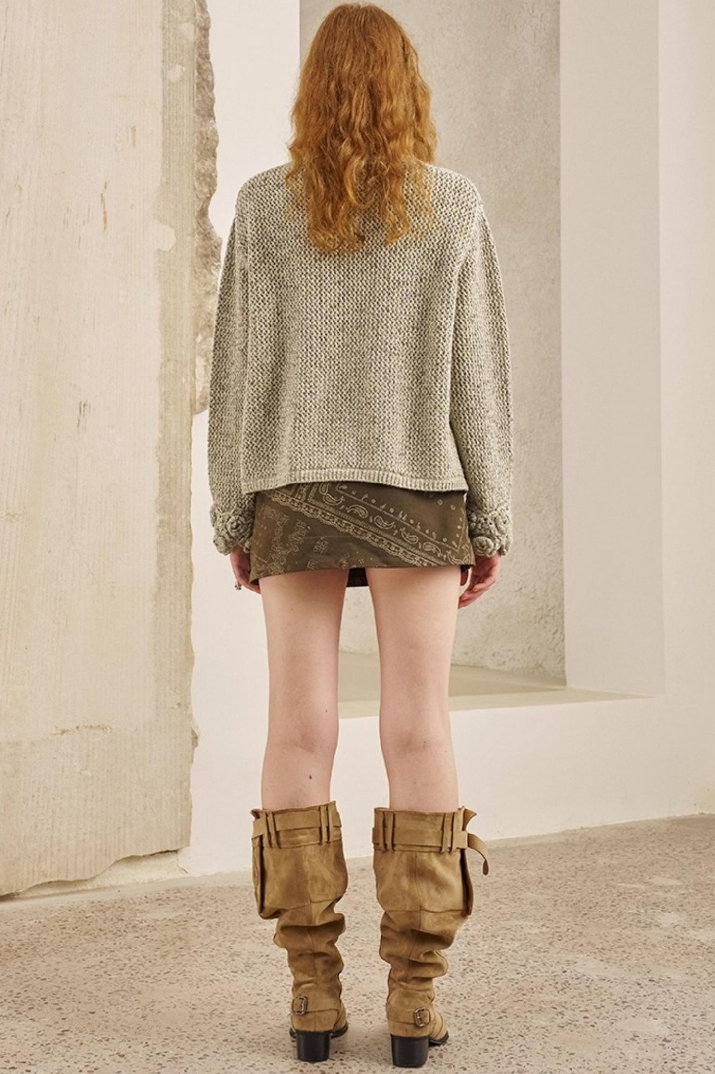 Vintage Crocheted Cardigan