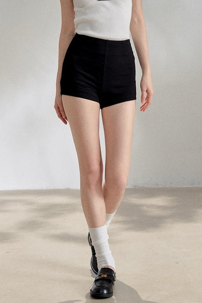Versatile High-Waisted A-Line Shorts