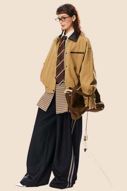 Bath Style Cropped Cargo Jacket