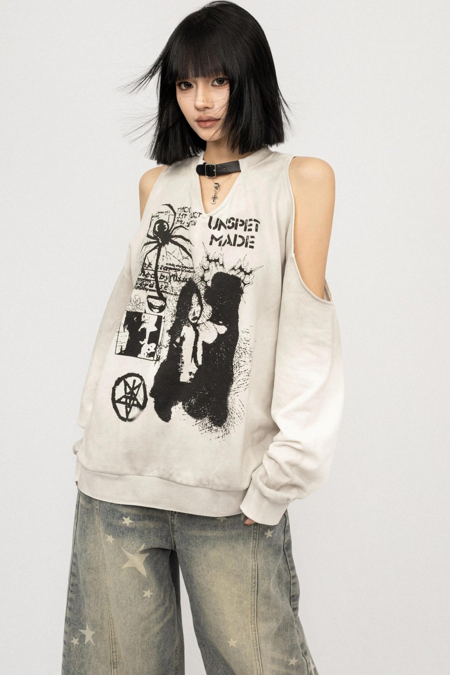 Autumn Spice Girl Shoulder Top