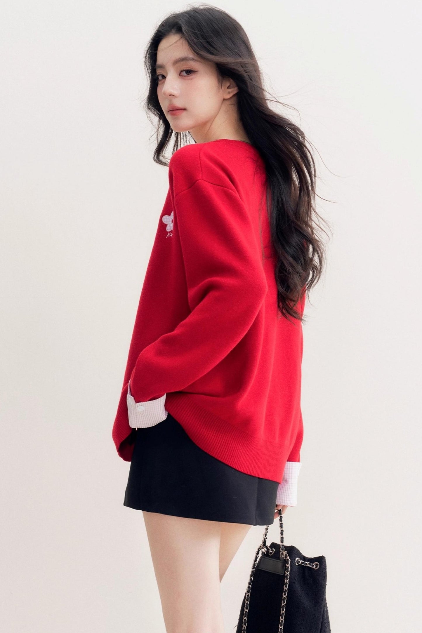 Romantic Patchwork Sweater Cardigan