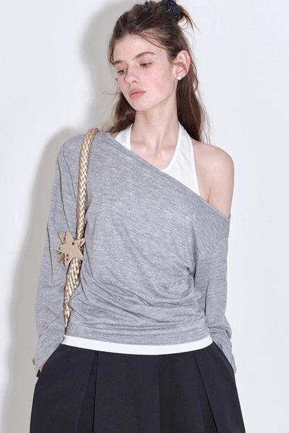 Fashionable Halterneck T-shirt