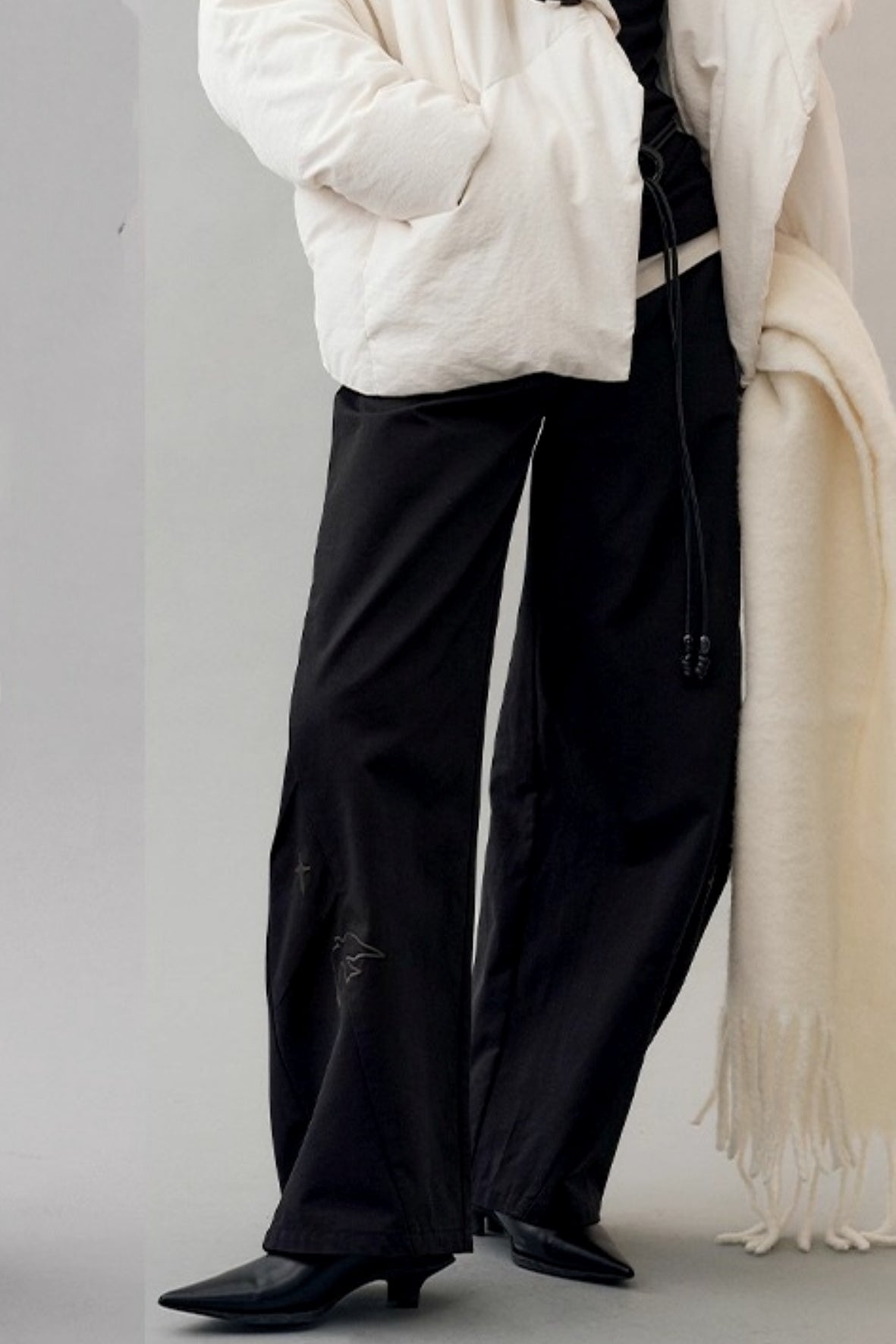 Star Bird Embellished Loose Pants