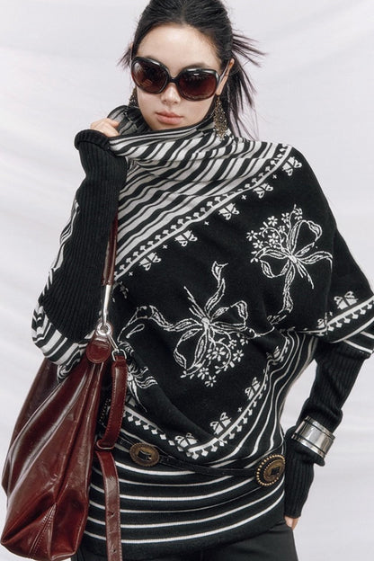 Josephine Ribbon Batwing Sweater