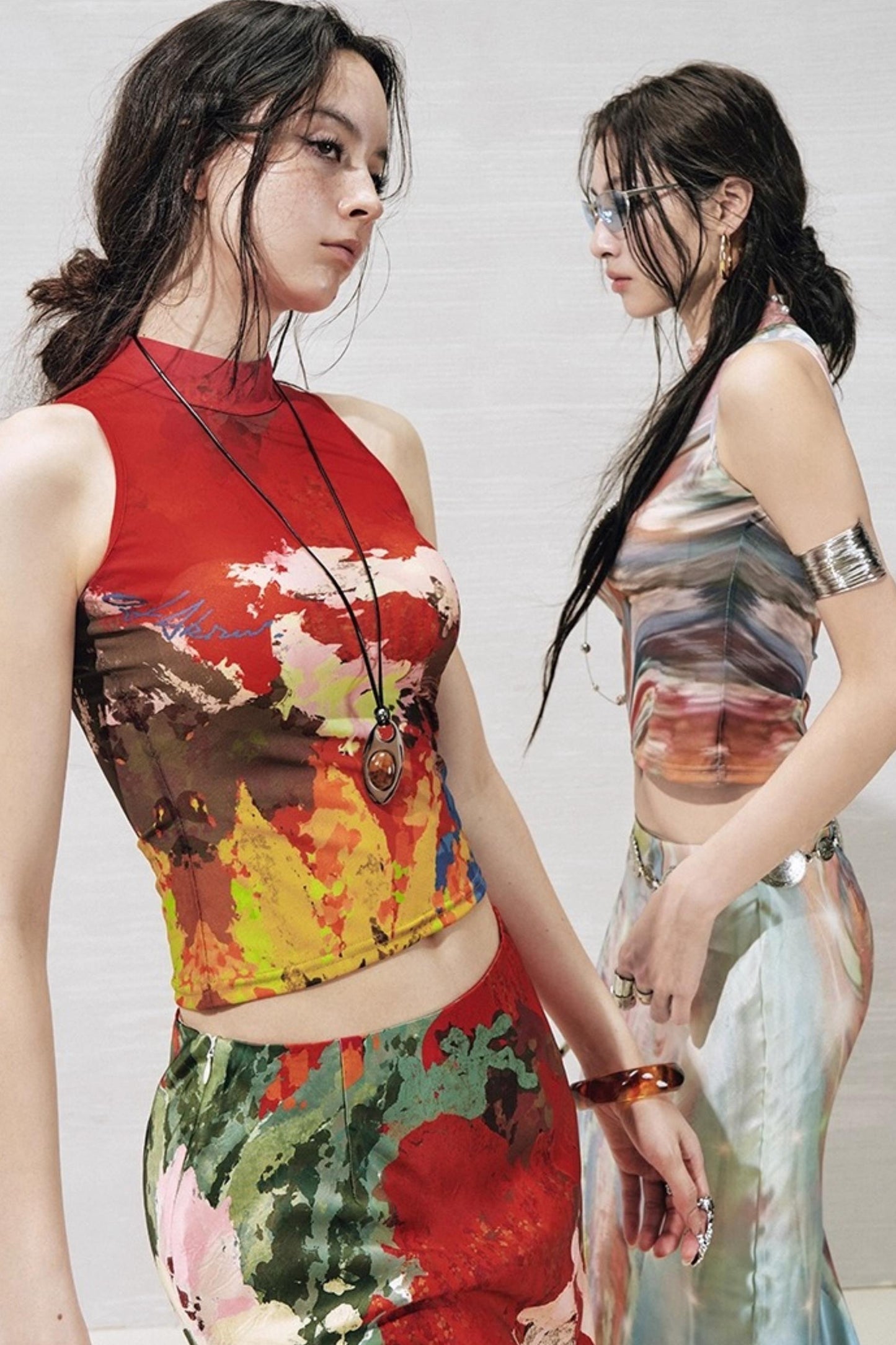 Original Moon Sea Vest Skirt Set