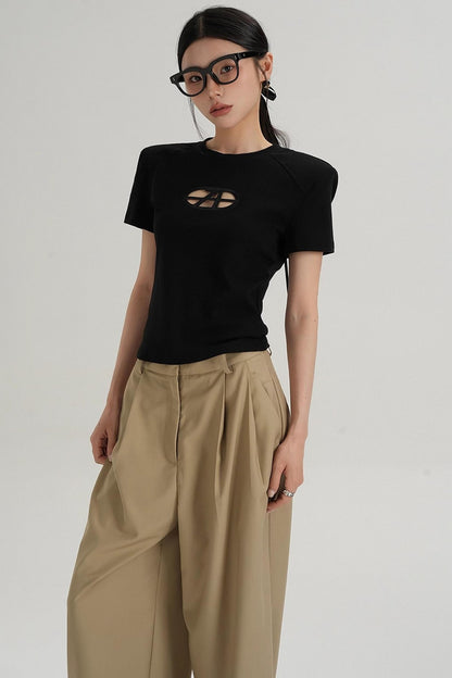 High-Waist T-Shirt